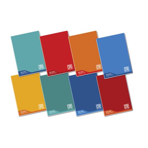 Quaderno Maxi One Color Didattico per disgrafia A4 100 g 18+1 ff 10 mm 7700