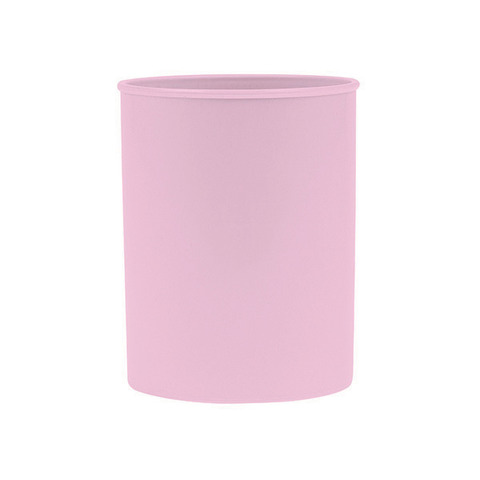 Portapenne rotondo in PP Donau Ø 7,5 x H.9,5 cm - 100% riciclabile - viola pastello - 3132101PL-23