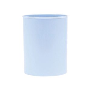 Portapenne rotondo in PP Donau Ø 7,5 x H.9,5 cm - 100% riciclabile - blu pastello - 3132101PL-17