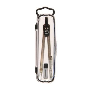 Compasso scolastico Eredi Crotti 2 accessori nero 223