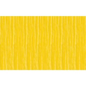 Carta crespa colorata Rex-Sadoch in rotolo 50x250 cm giallo KR363-570