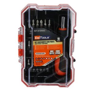 Kit cacciavite Emi conf. da 19 pezzi assortiti - 8104443