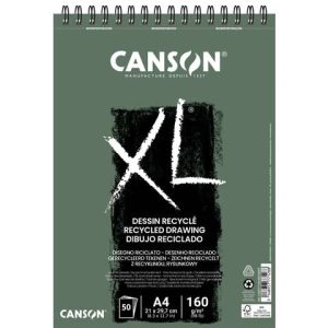 Blocco spiralato sul lato corto Canson XL Recycled 50 ff 160 g/m² A4 C200777128