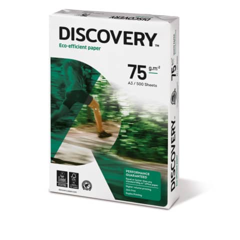 Carta per fotocopie A3 Discovery 75 g/m² risma da 500 fogli NDI0750574