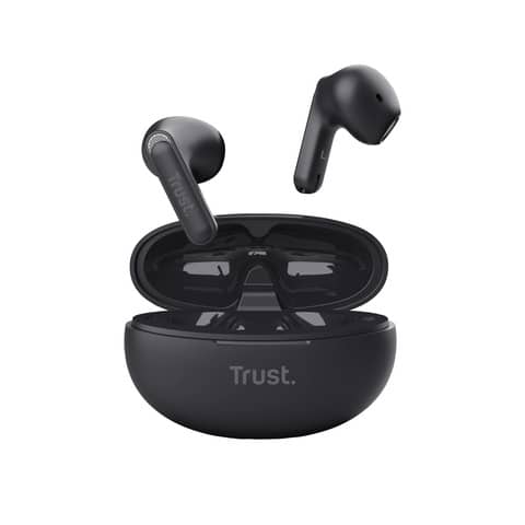 Auricolari ENC bluethooth Trust Yavi nero 25298