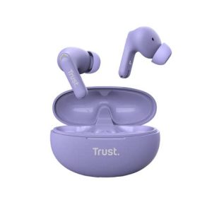 Auricolari ENC bluethooth Trust Yavi porpora-con gommino 25297