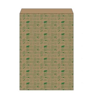 Sacchetto in carta kraft bianca Maniero con soffietto in conf. da 400 pz 310x40x470 mm - SQS31