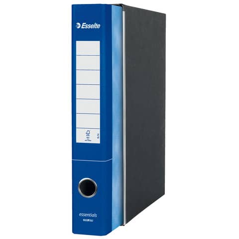 Registratore protocollo Esselte Essentials G74 23x33 cm dorso 5 cm blu - 390774050