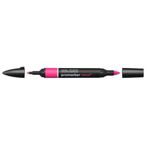 Pennarelli Winsor&Newton Promarker doppia punta fine-larga - neon elettric pink NN PK - 0205406