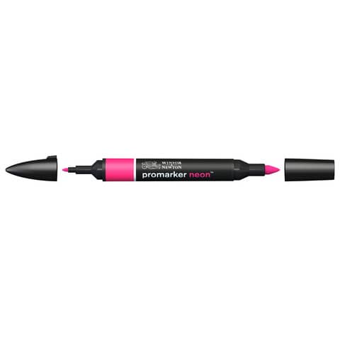 Pennarelli Winsor&Newton Promarker doppia punta fine-larga - neon elettric pink NN PK - 0205406