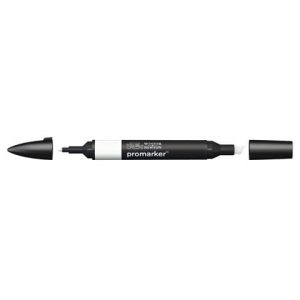 Pennarello Winsor&Newton Promarker doppia punta fine-larga - warm grey 00 WG00 - 0203369