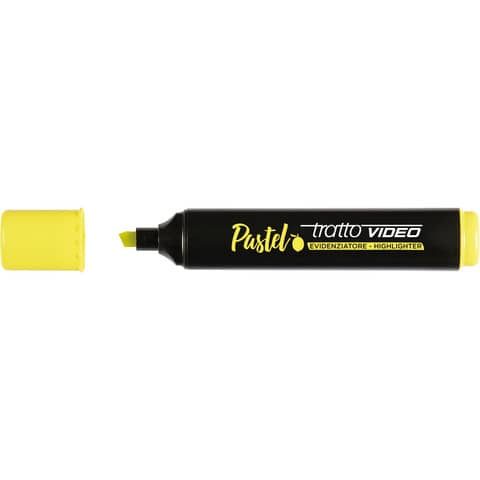 Evidenziatori Tratto Video Pastel tratto 1-5 mm giallo limone F833501