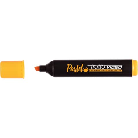 Evidenziatori Tratto Video Pastel tratto 1-5 mm arancio mandarino F833503