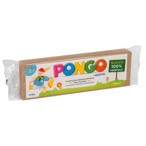 Panetto di plastilina vegetale modellabile 350 g Pongo beige F603517