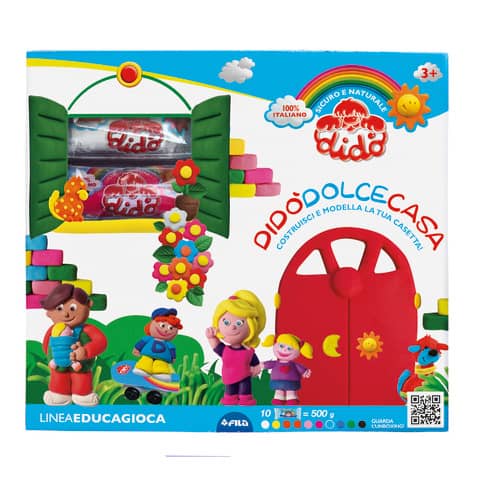 Pasta modellabile in gioco creativo Didò Dolce Casa - 500 g - F361500