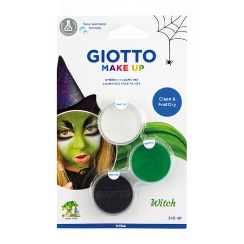 Ombretti cosmetici Giotto Make Up tris da 5 ml Strega F476000