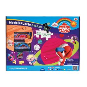 Pasta modellabile in gioco creativo Didò Model&Puzzle Galaxy - 500 g - F361100