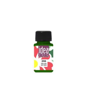 Colore per tessuti Maimeri Idea Stoffa in flacone 60 ml trasparente verde scuro - M5014346