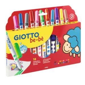 Pennarelli Giotto Bebè conf. 18 colori assortiti F478300