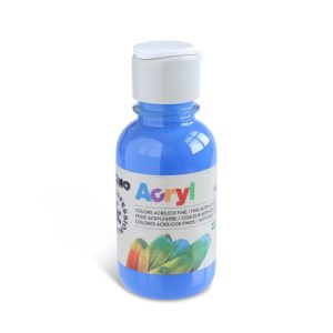 Colore acrilico Primo in bottiglia PET con tappo dosatore 125 ml - 540 blu cobalto - 402TA125540