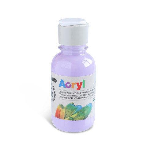Colore acrilico Primo in bottiglia PET con tappo dosatore 125 ml - 450 lilla - 402TA125450