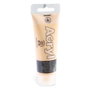 Colore acrilico Primo in bottiglia PET con tappo dosatore 75 ml - 331 rosa albicocca - 420TA75331