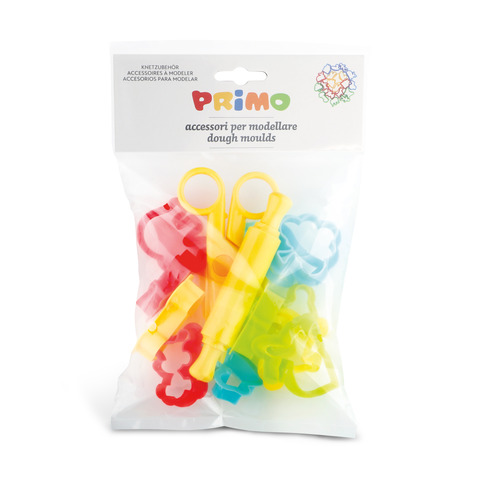 Set di accessori per modellare Primo - busta da 14 pezzi - 296SET2