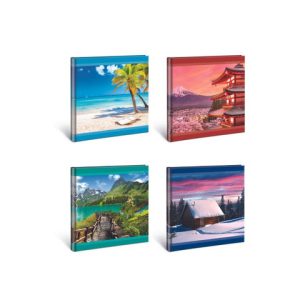 Album portafoto Lebez in cartoncino formato 30x30 cm - fantasie assortite - 377