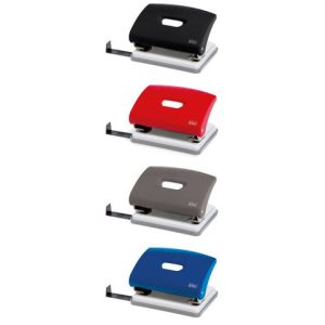 Perforatore 2 fori Lebez - 16 fogli - colori assortiti - 1270