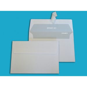 Busta bianca con lembo Blasetti Strip 80 g/m2 in conf. da 500 buste 114x162 mm 007