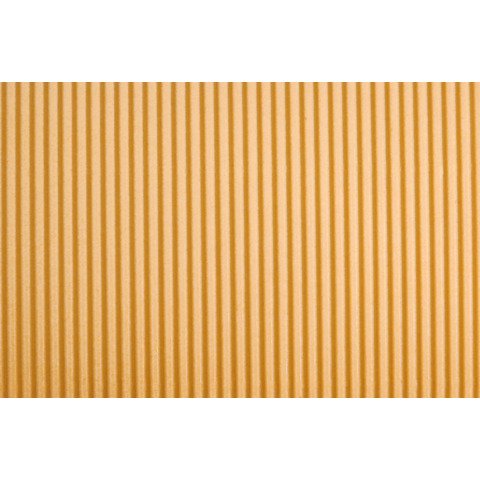 Cartoncino ondulato Deco Cannetè 50x70 cm - 230 gr arancio chiaro - conf. 10 pezzi - 2206/15