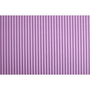 Cartoncino ondulato Deco Cannetè 50x70 cm - 230 gr viola - conf. 10 pezzi - 2206/14
