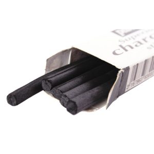 Carboncini naturali CWR 120 mm colore grigio carbone - conf. 8 pezzi - 4557