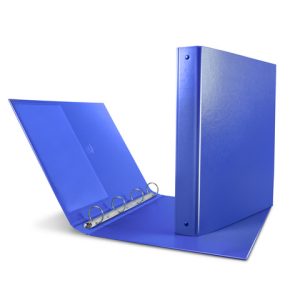 Raccoglitore Sei Rota Nettuno - 4 anelli a R 30 mm - A4 - dorso 3,5 cm - colore blu - 36803147