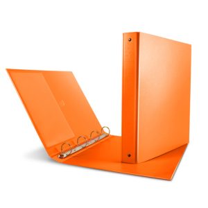 Raccoglitore Sei Rota Nettuno - 4 anelli a R 30 mm - A4 - dorso 3,5 cm - colore arancione - 36803144