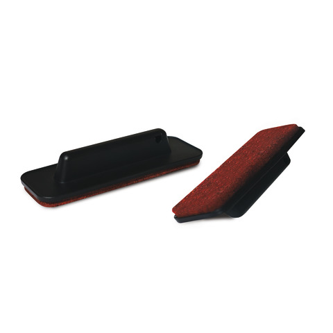 Cancellino in plastofelt con impugnatura IKona+ - 4,5x15 cm nero - 247