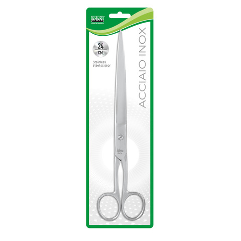 Forbice in blister Lebez acciaio inox - lama da 24 cm - 059/24