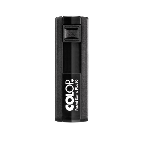 Timbro tascabile Colop Pocket Stamp Plus 20 autoinchiostrante 14x38 mm piastra personalizzabile - PSP20