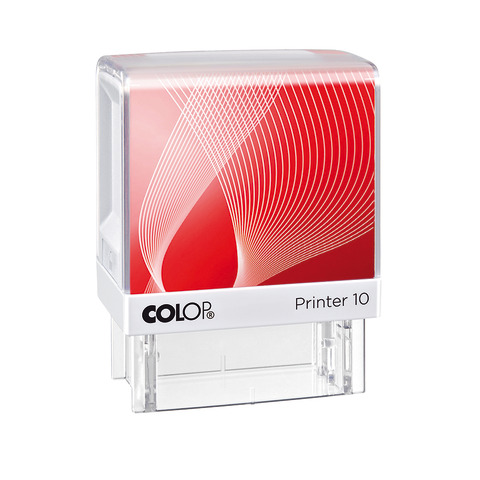 Timbro rettangolare Colop Printer G710 10x27 mm bianco - PR10G7