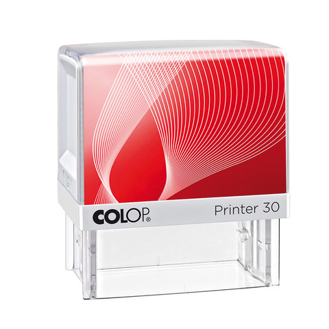 Timbro rettangolare Colop Printer G730 18x47 mm bianco - PR30G7.BI