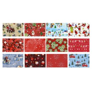 Rotolo carta da regalo Florio Carta fantasia natalizia - 70 cm x 2 m - GR3J1NAT