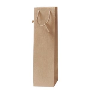 Borsa portabottiglie Decoration in carta kraft avana - 10+9xH.39 cm - conf. 10 pz - BCA334NA -13