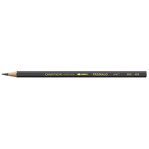 Matite colorate acquerellabili Carand'Ache Prismalo in conf. da 3 pz antracite - 999409