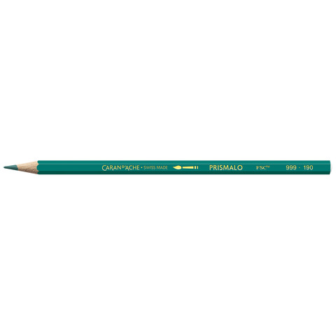 Matite colorate acquerellabili Carand'Ache Prismalo in conf. da 3 pz blu verdastro - 999190