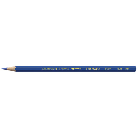 Matite colorate acquerellabili Carand'Ache Prismalo in conf. da 12 pz blu oltremare - 999140