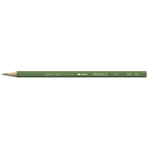 Matite colorate acquerellabili Carand'Ache Prismalo in conf. da 3 pz verde muschio - 999225