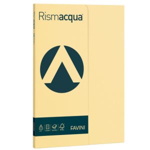 Carta colorata Favini Rismacqua colori tenui 90 g/m² A4 - risma da 100 fogli camoscio - A69R144