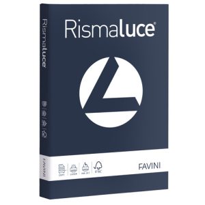 Carta colorata Favini Rismaluce colori forti 200 g/m² A4 - risma da 125 ff blu cobalto - A672114