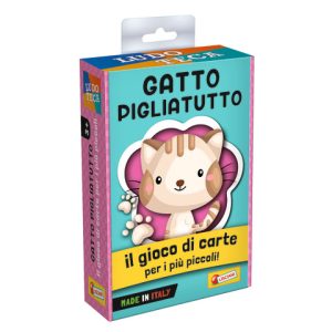 Gioco in scatola Lisciani Ludoteca Le Carte dei Bambini Gatto Pigliatutto - 85774