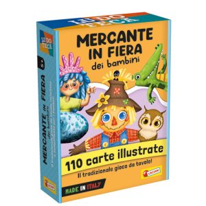 Gioco in scatola Lisciani Ludoteca Le Carte dei Bambini Mercante in Fiera - 96695
